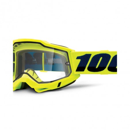 LUNETTES 100% MODELE ACCURI 2 ENDURO YELLOW FLUO