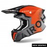 CASQUE AIROH TWIST 2.0 BIT ORANGE MAT