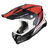 CASQUE SCORPION VX-22 AIR ATTIS NOIR-ROUGE 